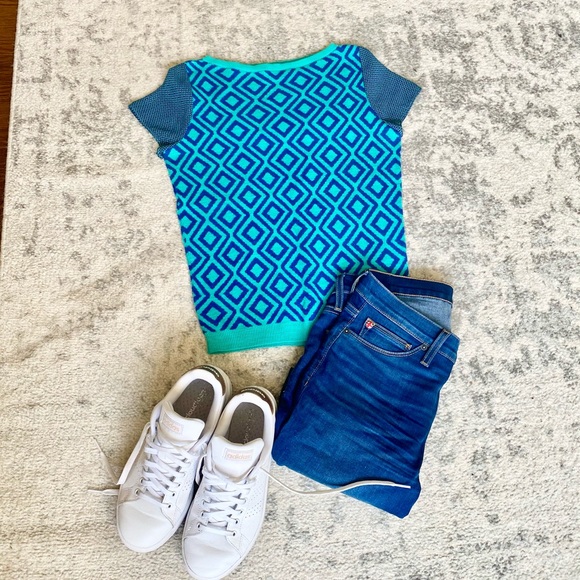 Ann Taylor Loft Cotton Knit Short Sleeves XSP - Picture 3 of 10